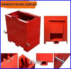 Ballast Box for 3 Point Category 1 Tractor Category 1 3 Point Heavy-Duty