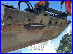 Bobcat 84 Combination 4-IN-1 Smooth Bucket Attachment Fits Skid Steer Loader