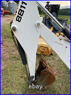 Bobcat 8811 Skid Steer Backhoe Attachment 12 Bucket, Used Only Once, Super Nice