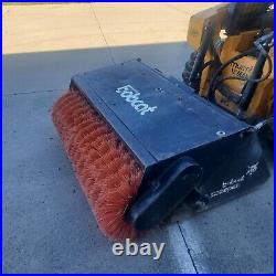 Bobcat Heavy Duty Sweeper Broom for Skid Loader /holds debris