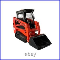 CFG Mini Skid Steer Track Loader 27HP Diesel Kubota Engine 1.4Ton Crawler Loader