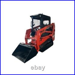 CFG Mini Skid Steer Track Loader 27HP Diesel Kubota Engine 1.4Ton Crawler Loader
