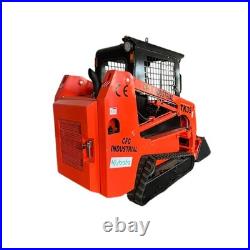 CFG Mini Skid Steer Track Loader 27HP Diesel Kubota Engine 1.4Ton Crawler Loader