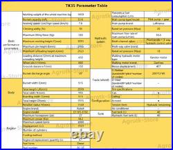 CFG Mini Skid Steer Track Loader 27HP Diesel Kubota Engine 1.4Ton Crawler Loader