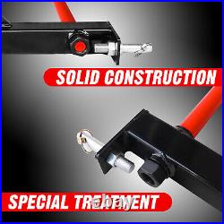Category 1 Tractors 3 Point Trailer Hitch+49 3000lbs Hay Bale Spear for Tractor