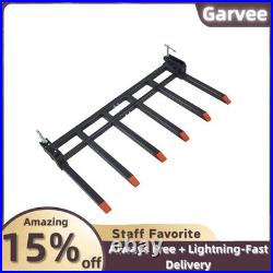 Clamp On Pallet Forks 60 4000LBS Heavy Duty for Tractor Skid Steer