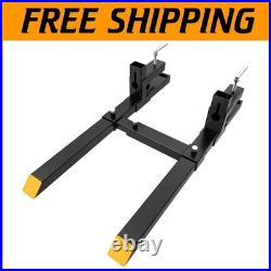 Clamp on Forks for Tractor Attachments 2000lbs Capacity