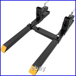 Clamp on Forks for Tractor Attachments 2000lbs Capacity