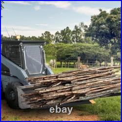 Clamp on Forks for Tractor Attachments 2000lbs Capacity