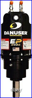 Danuser EP2035 Hex Planetary Auger Drive Unit Fits Skid Steer Quick Attach
