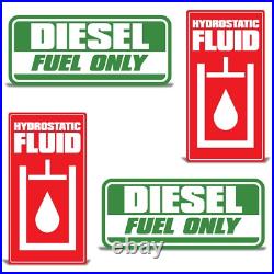 Decal Kit fits CAT D4G-XL Crawler Dozer Series 4 Complete D4-G 7yr Sticker USA