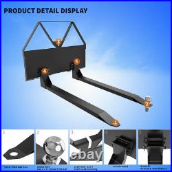 Durable Skid Steer 50 Forks Quick-Tach Attachment for Easy Loading Heavy Duty
