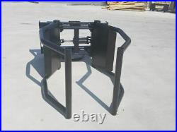EXTREME Round Hay Bale Squeezer/Grapple for Skid Steer/Tractor Loader