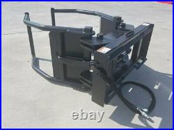 EXTREME Round Hay Bale Squeezer/Grapple for Skid Steer/Tractor Loader