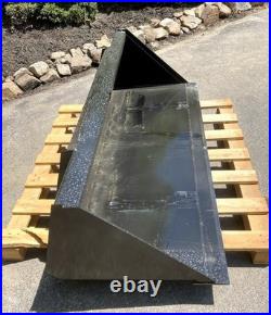 Economy 72 Skid Steer/Tractor 6' Bucket with Universal SSQA Mounting Plate