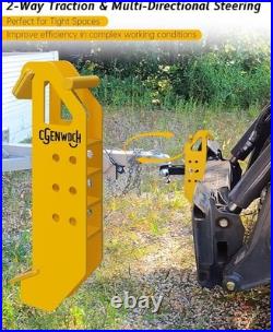 Efficient Skid Steer Hitch Attachment Lightweight with High Towing Flexibility