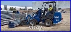 Electric Loader Tractor, Skid Steer. Articulating Loader