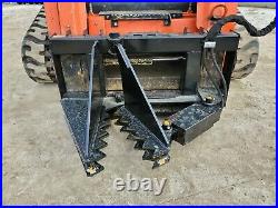 Es Tree / Post Puller Skid Steer Quick Attach Tractor Loader -free Shipping