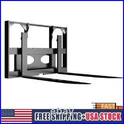 FREE SHIP 40 Skid Steer Pallet Fork Attachment 37 Blades Heavy Duty 4000lbs