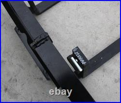 FREE SHIP 40 Skid Steer Pallet Fork Attachment 37 Blades Heavy Duty 4000lbs
