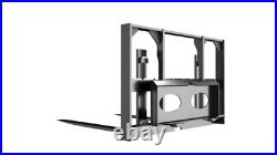 FREE SHIP 40 Skid Steer Pallet Fork Attachment 37 Blades Heavy Duty 4000lbs