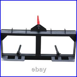 FREE SHIP 49 Hay Spear Bale Spears Skid Steer Loader Tractor Attachment 3000lbs