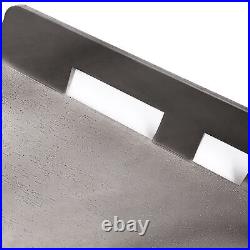 1/4 Inch Steel Skid Steer Mount Plate – Universal Quick Tach Adapter For Loaders