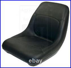 For Bobcat SKIDSTEER BLACK VINYL BUCKET SEAT