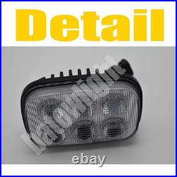 For Case Skid Steer Loader SR130B SR150B SR200B SR220B 4pcs LED Flood Headlight