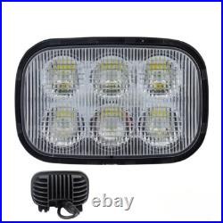 For Case Skid Steer Loader SR130B SR150B SR200B SR220B 4pcs LED Flood Headlight
