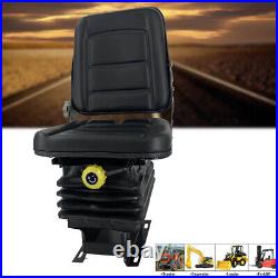 Forklift Seat for Forklift Truck/Tractor/Skid Loader with Slide Rail &Suspension