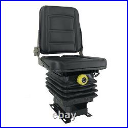 Forklift Seat for Forklift Truck/Tractor/Skid Loader with Slide Rail &Suspension