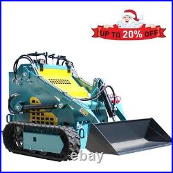 Free Shipping 23HP Skid Steer Loader Hydraulic Gasoline tracks US Stock For Sale