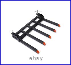GARVEE Clamp-On Pallet Forks 42 Heavy Duty Skid Steer Tractor New