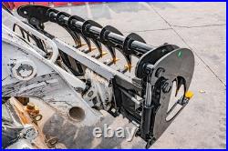 Grapple Attachment For Bobcat Skid Steer 72 Root Rake Grapple with 8 Teeth