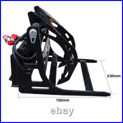 Grapple Feed Grapple 28 In Mini Skid Steer Track Loader Attachment Free Shipping