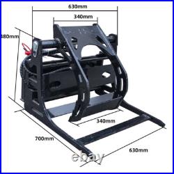 Grapple Feed Grapple 28 In Mini Skid Steer Track Loader Attachment Free Shipping