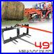 Hay_Bale_Spear_Skid_Steer_Loader_Tractor_Quick_Tach_Attachment_Moving_49_Steel_01_pmdm