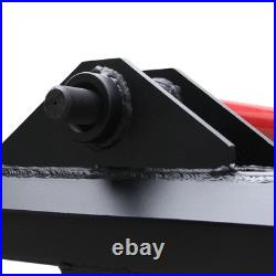 Hay Bale Spear Skid Steer Tractor Loader Quick Tach Attachment Moving Hay Bale