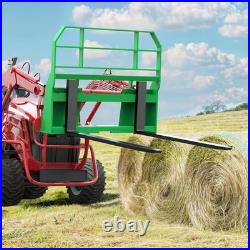 Heavy 4000 Lbs Quick Attachment 45 Frame & 48 Blades for Skid Steer Tractors