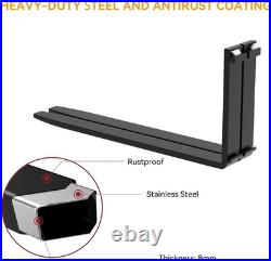 Heavy 4000 Lbs Quick Attachment 45 Frame & 48 Blades for Skid Steer Tractors