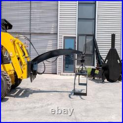 Heavy-Duty 360°ROTATING Log Grapple Hydraulic For BOBCAT Skid Steer Grabber Clip