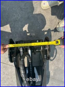 Heavy-Duty 360°ROTATING Log Grapple Hydraulic For BOBCAT Skid Steer Grabber Clip