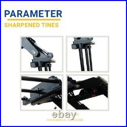 Heavy Duty 39.37 Inch Width Hay Spear Attachment For Skid Steer Loader Free Ship