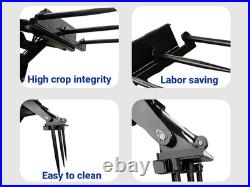Heavy Duty 39.37 Inch Width Hay Spear Attachment For Skid Steer Loader Free Ship
