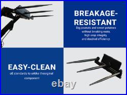 Heavy Duty 39.37 Inch Width Hay Spear Attachment For Skid Steer Loader Free Ship