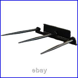 Heavy Duty 39.37 Inch Width Hay Spear Attachment For Skid Steer Loader Free Ship