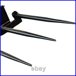 Heavy Duty 39.37 Inch Width Hay Spear Attachment For Skid Steer Loader Free Ship