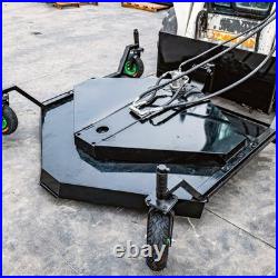 Heavy Duty 3 Blade Finished Mower for Bobcat Skid Loader Or Tractor
