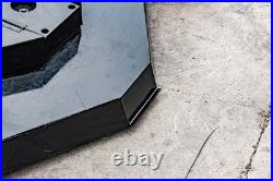 Heavy Duty 3 Blade Finished Mower for Bobcat Skid Loader Or Tractor